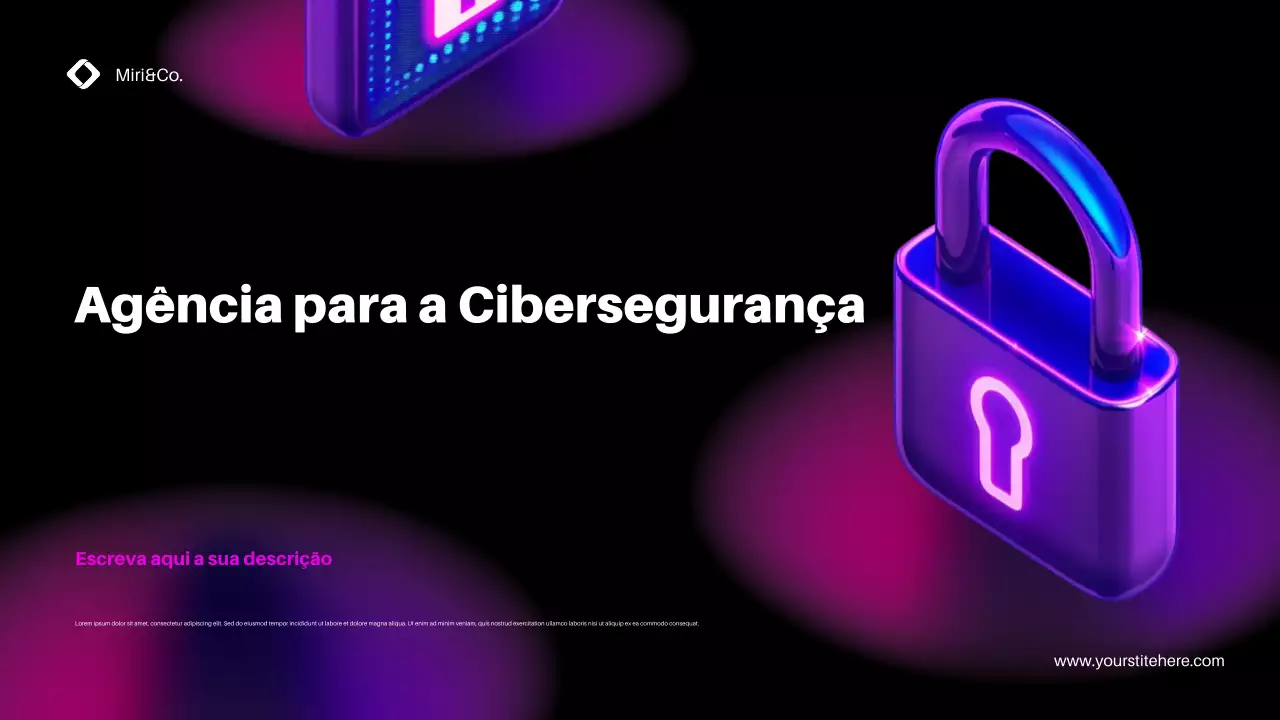 Promoção da Cibersegurança Moderna Púrpura