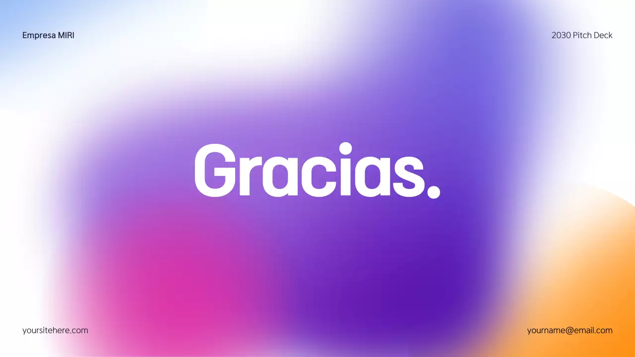 Kit de prensa moderno y colorido