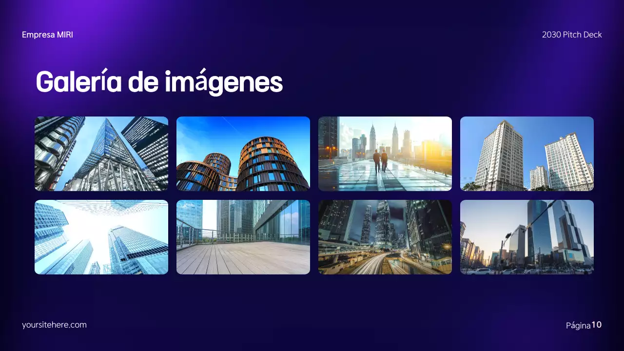 Kit de prensa moderno y colorido