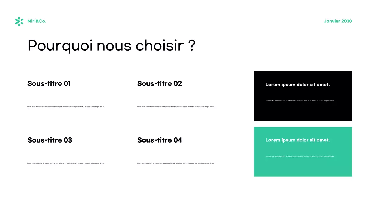 Publicité verte et moderne sur la cybersécurité