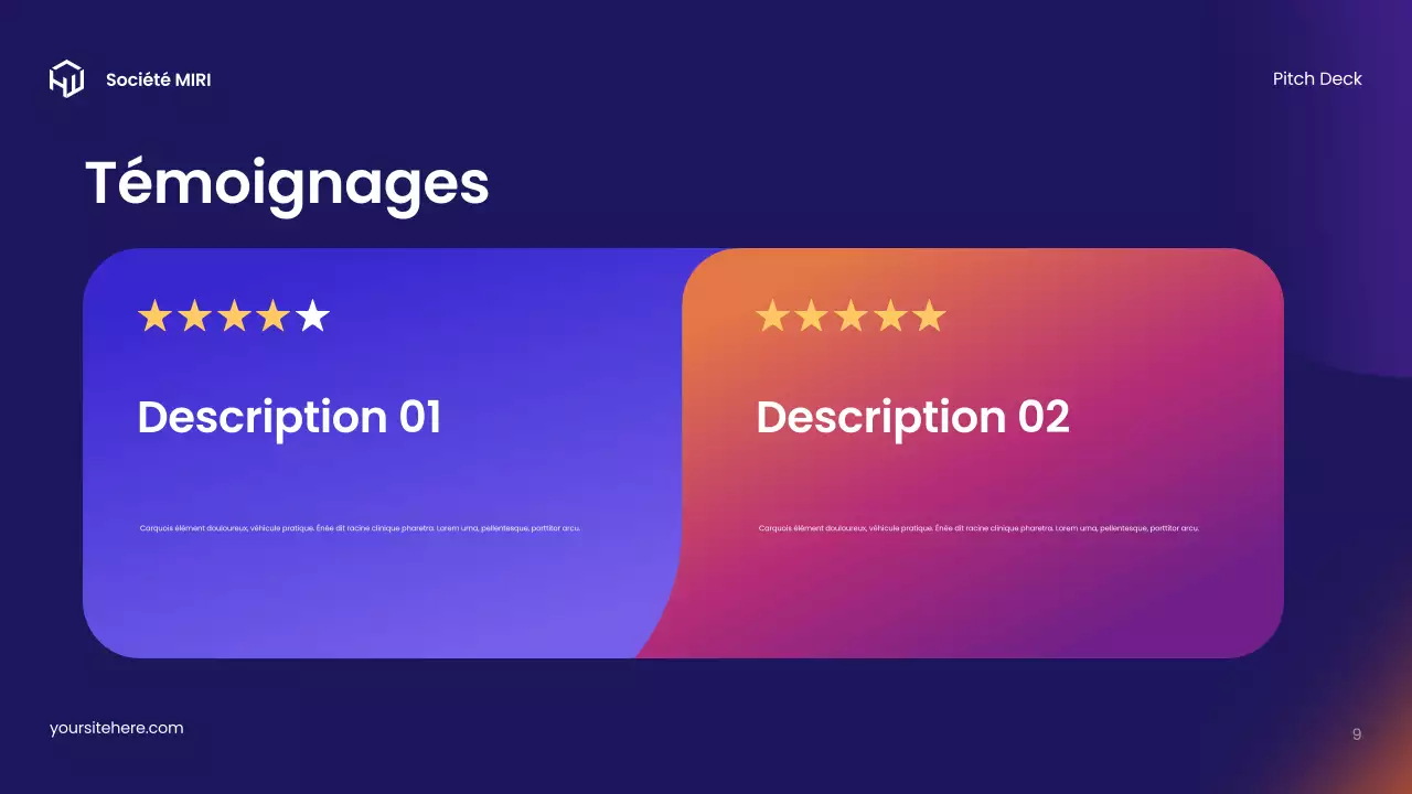 Guide des médias moderne et coloré