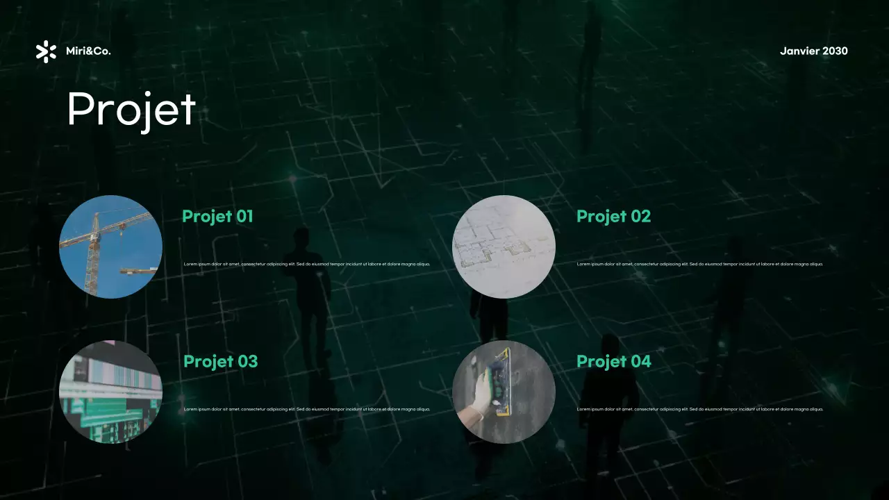 Publicité verte et moderne sur la cybersécurité