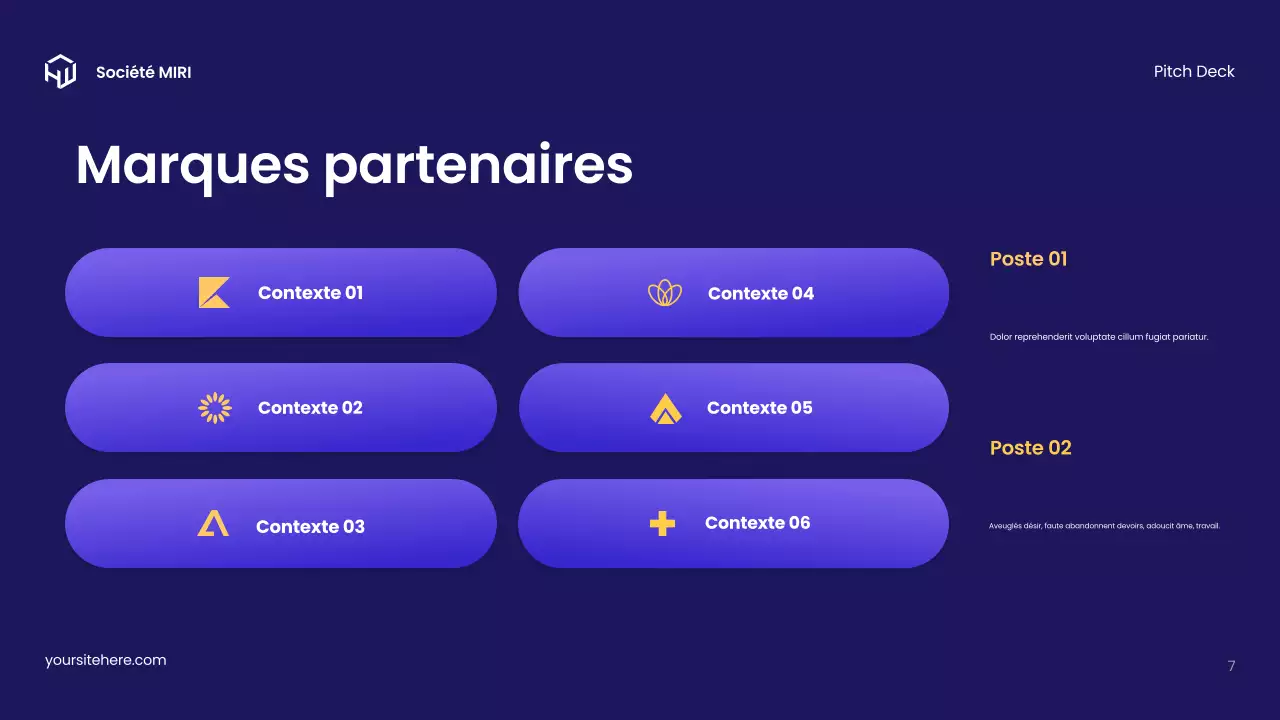 Guide des médias moderne et coloré