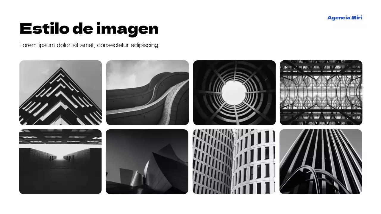 Promoción de la Agencia Yellow Modern