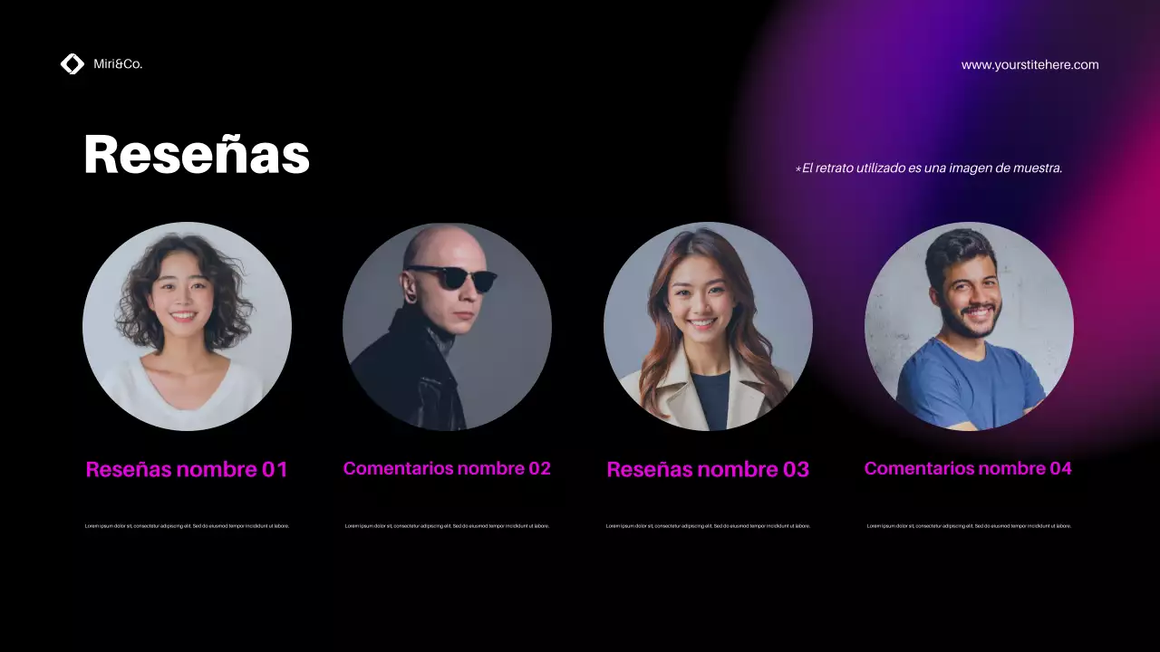 Promoción Purple Modern Cybersecurity