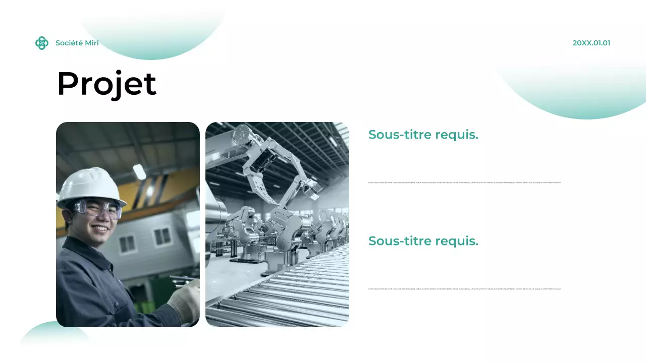 Publicité sarcelle moderne sur la cybersécurité