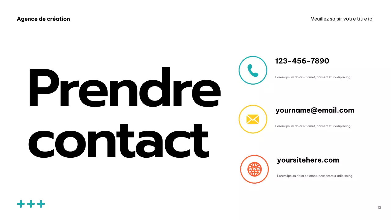 Promotion de l'agence Orange Bold