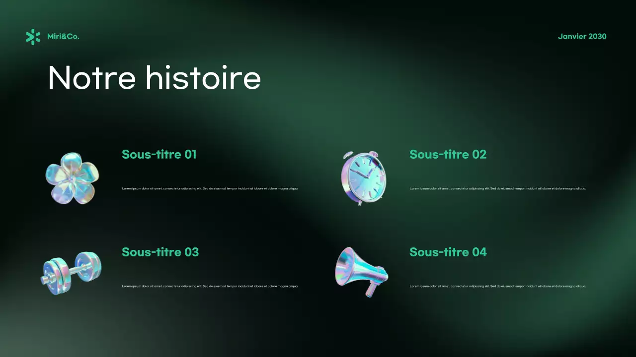 Publicité verte et moderne sur la cybersécurité