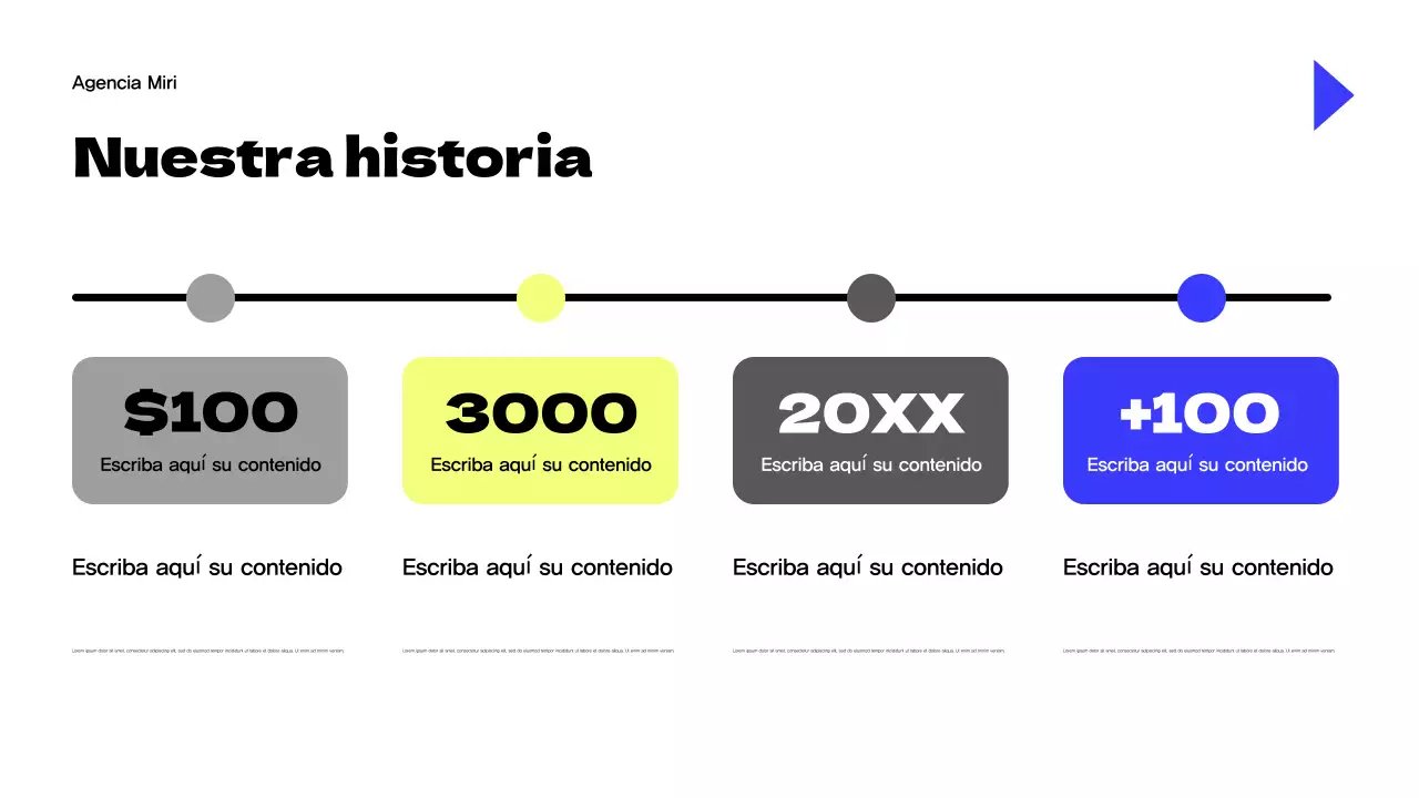 Promoción de la Agencia Yellow Modern