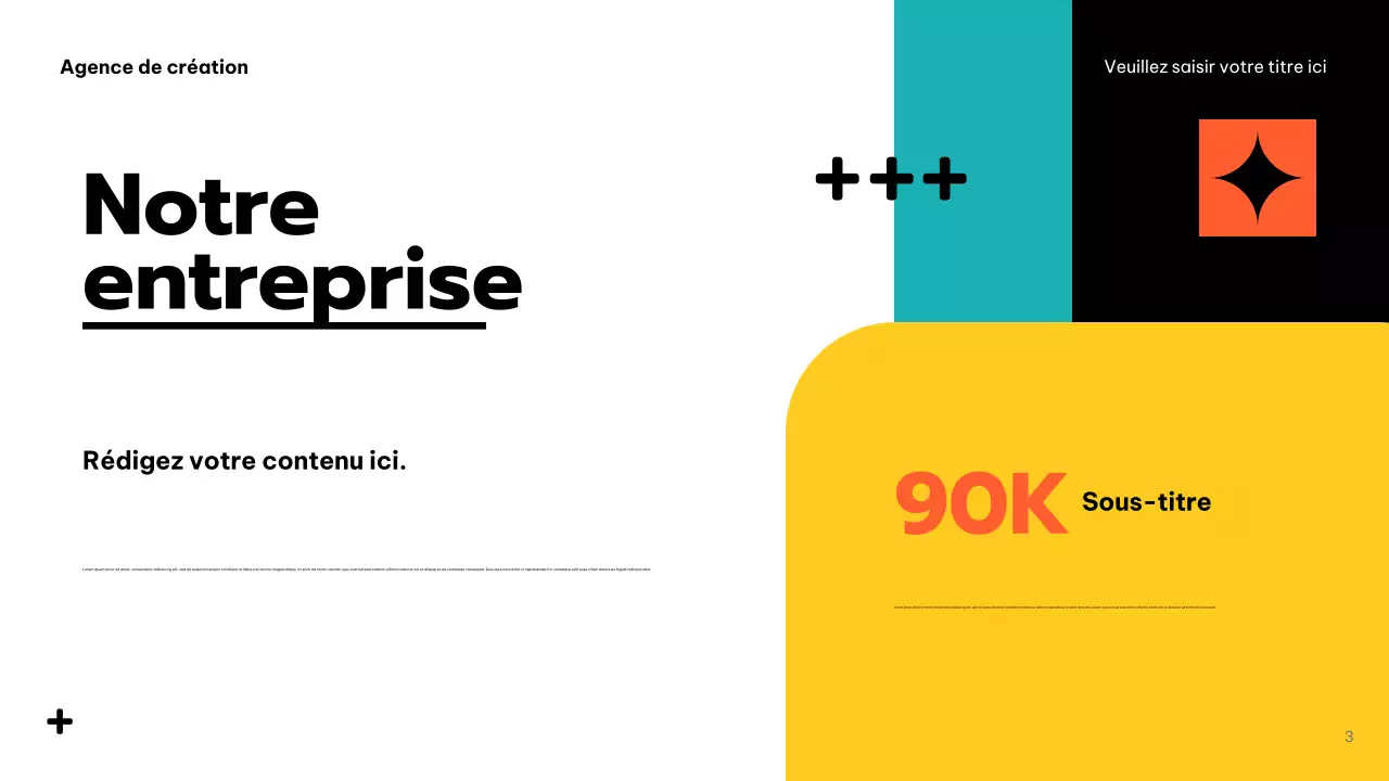 Promotion de l'agence Orange Bold