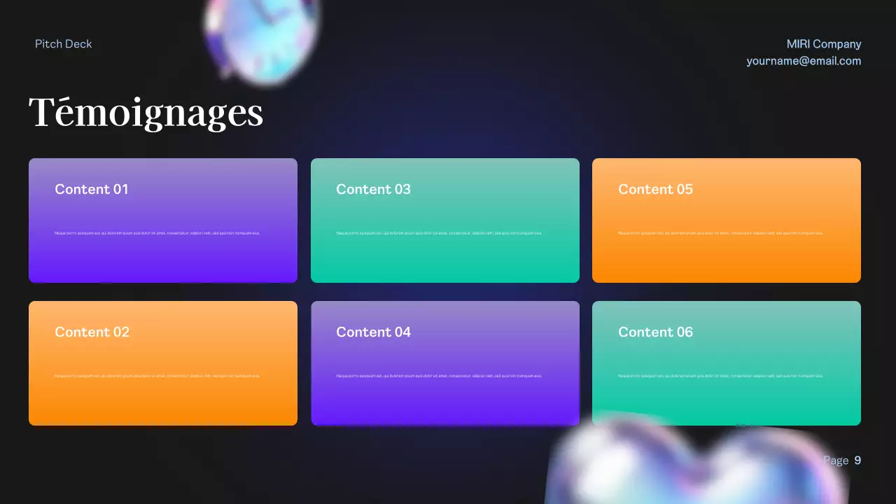 Document sur les médias modernes arc-en-ciel