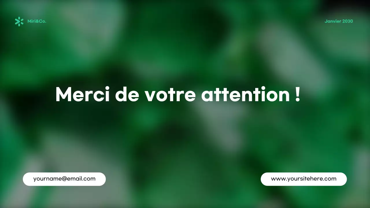 Publicité verte et moderne sur la cybersécurité