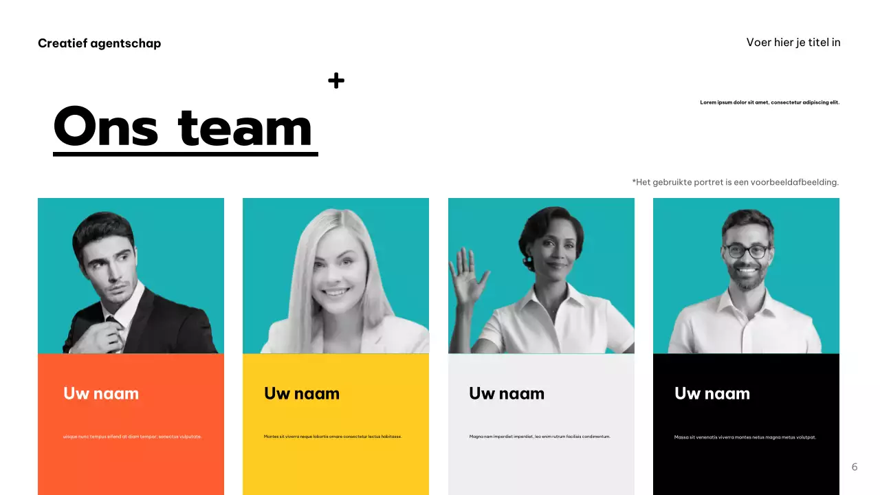 Oranje Stoutmoedige Agentschap Promotie