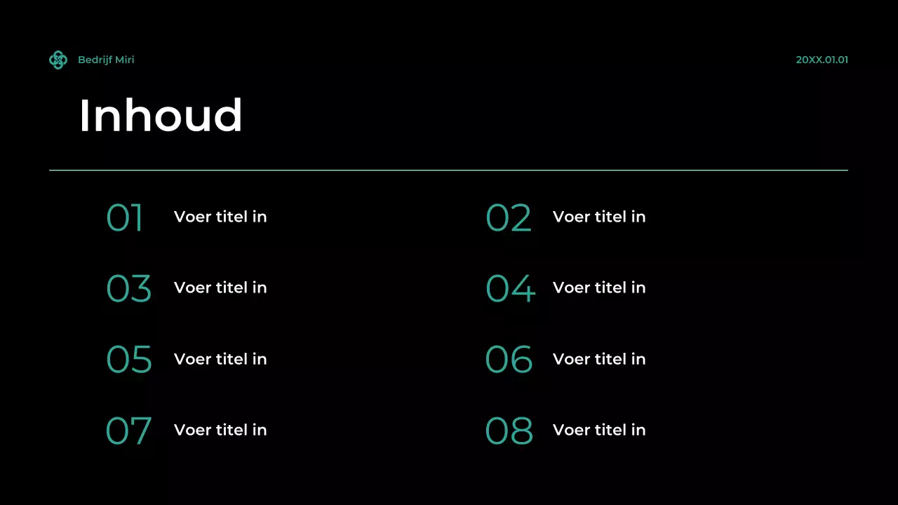 Teal Moderne Advertentie voor Cyberbeveiliging
