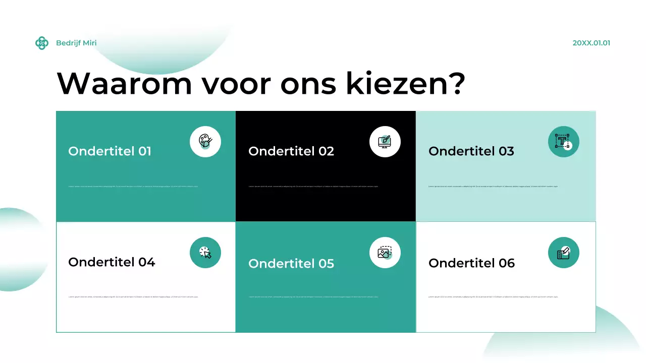 Teal Moderne Advertentie voor Cyberbeveiliging