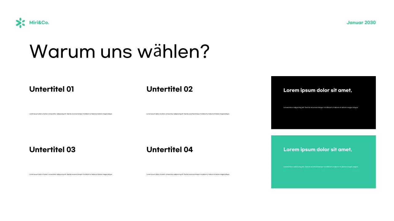 Green Modern Cybersecurity Anzeige