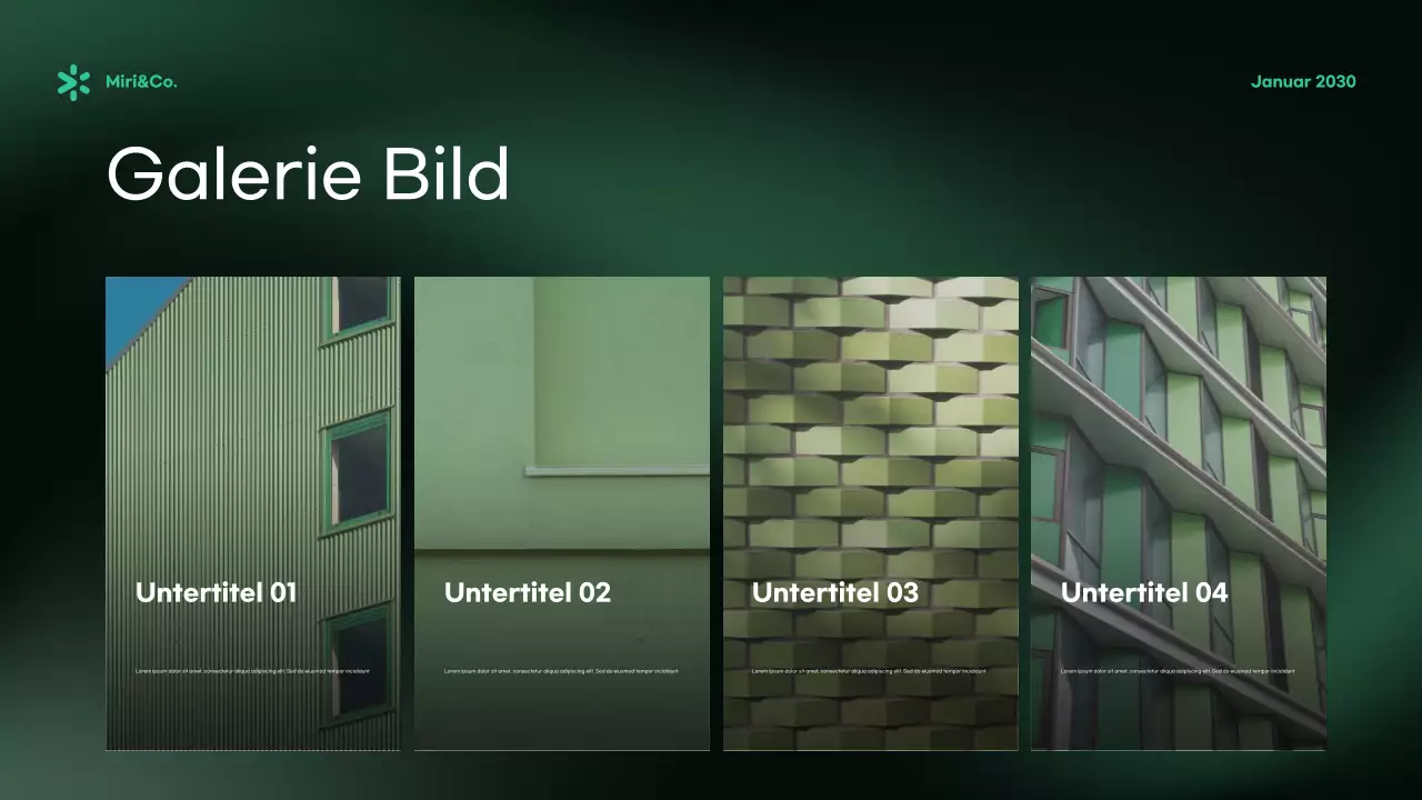 Green Modern Cybersecurity Anzeige