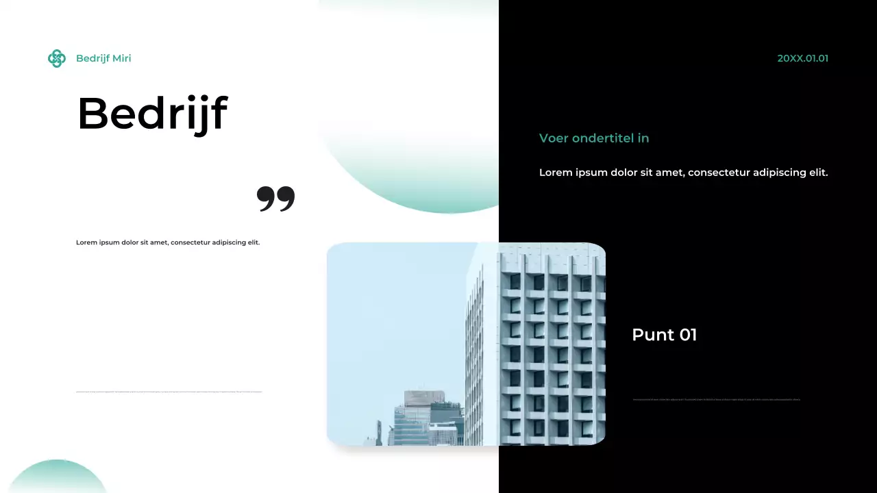 Teal Moderne Advertentie voor Cyberbeveiliging