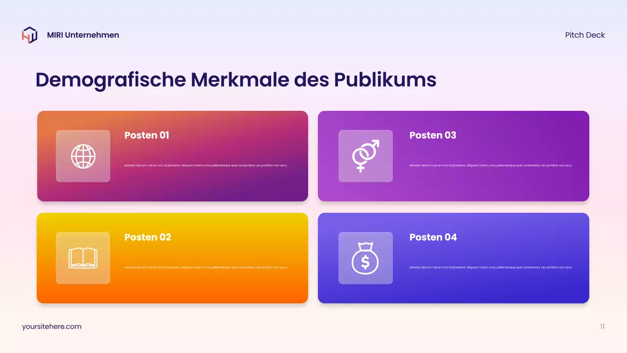 Buntes modernes Medienhandbuch