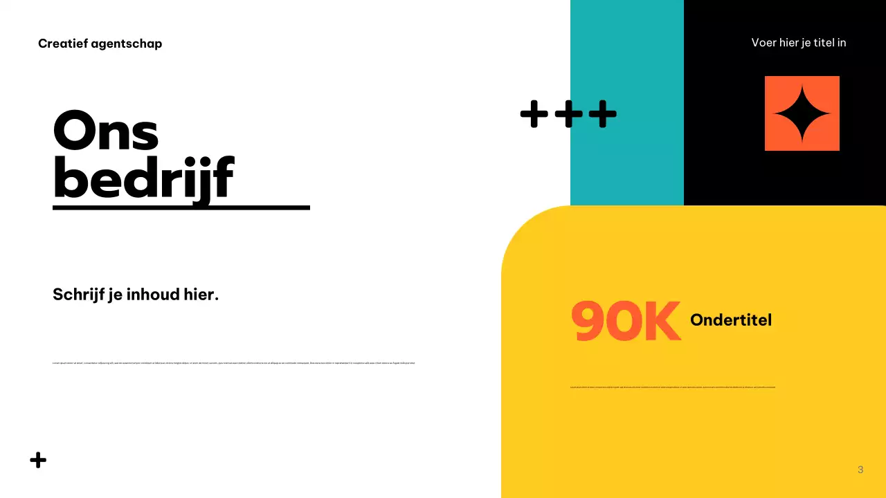 Oranje Stoutmoedige Agentschap Promotie