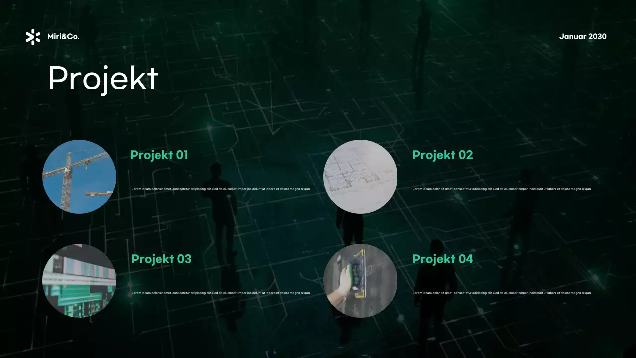 Green Modern Cybersecurity Anzeige