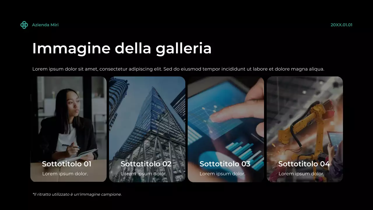 Pubblicità moderna sulla sicurezza informatica