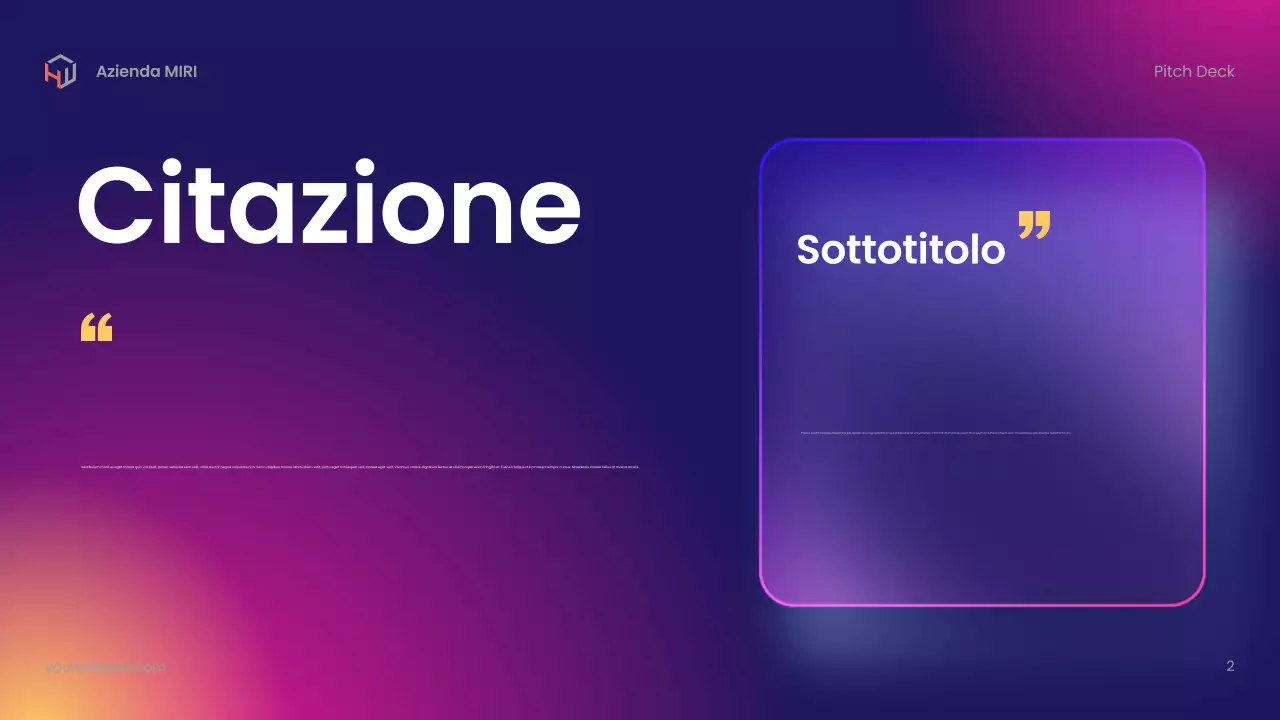 Guida multimediale moderna e colorata