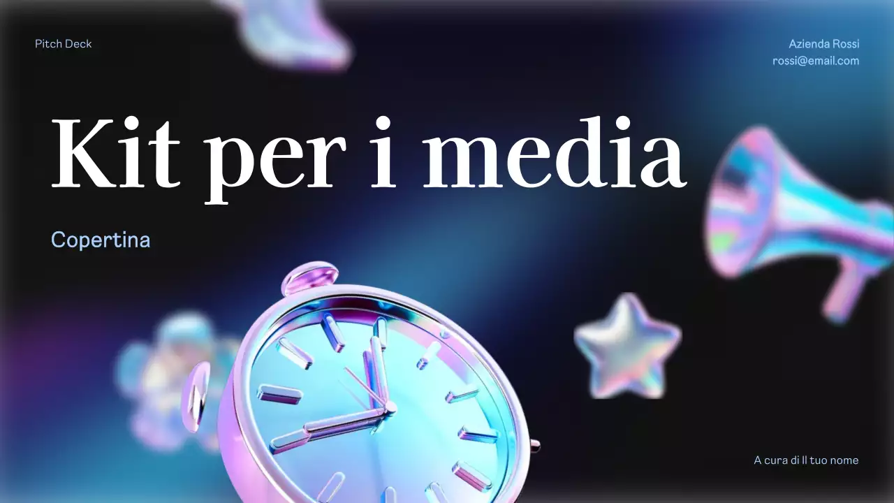 Documento sui media moderni Rainbow