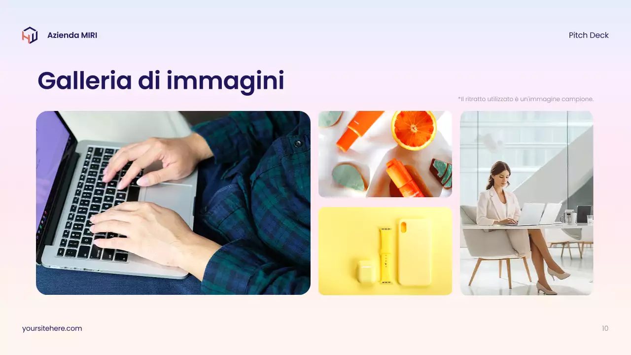 Guida multimediale moderna e colorata