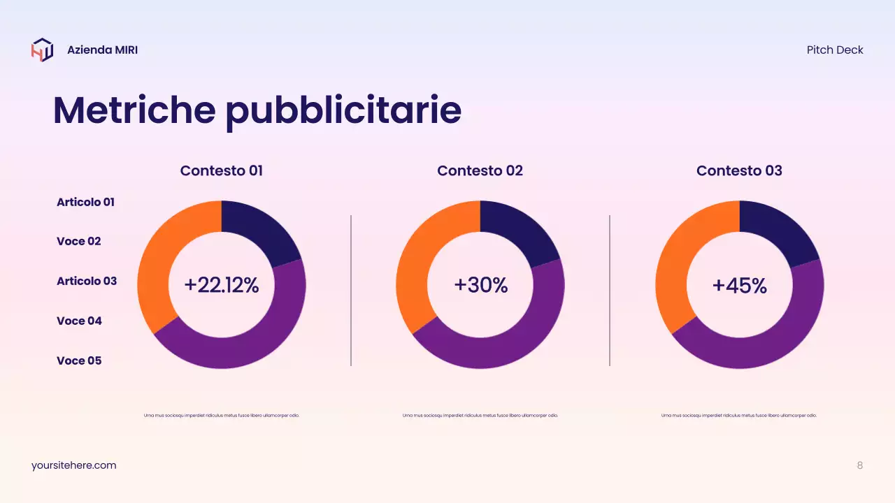Guida multimediale moderna e colorata