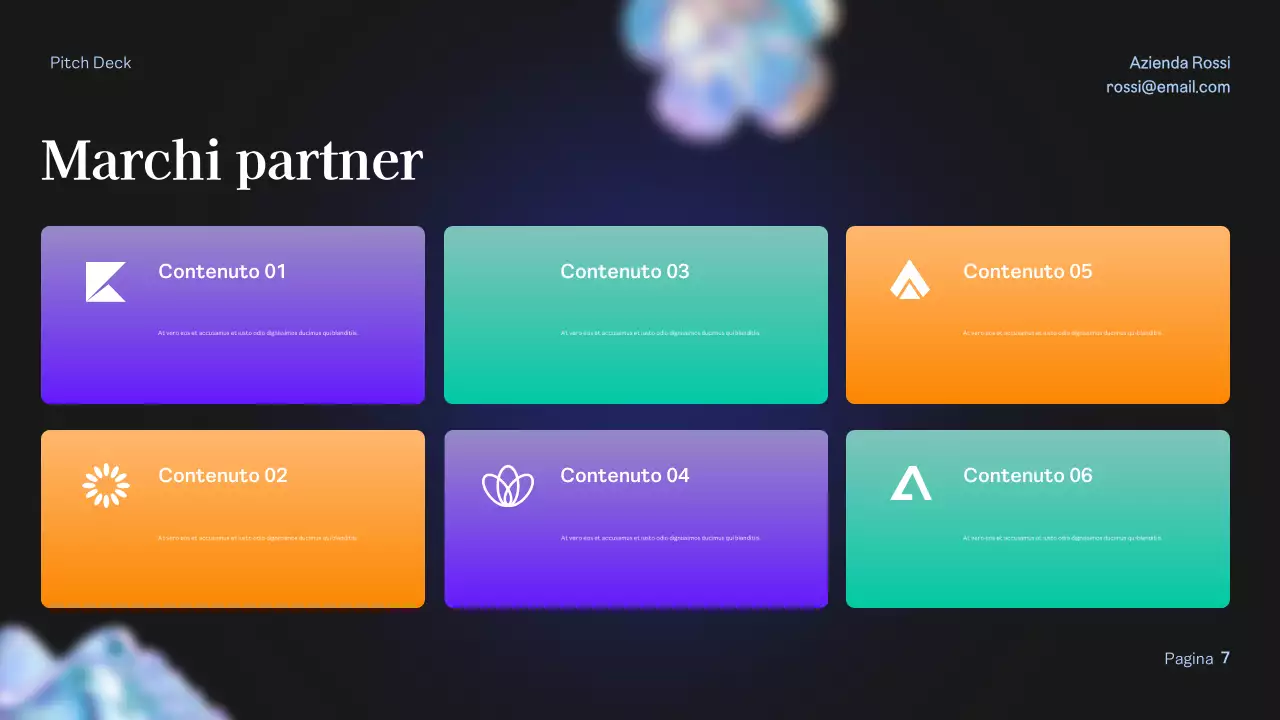 Documento sui media moderni Rainbow