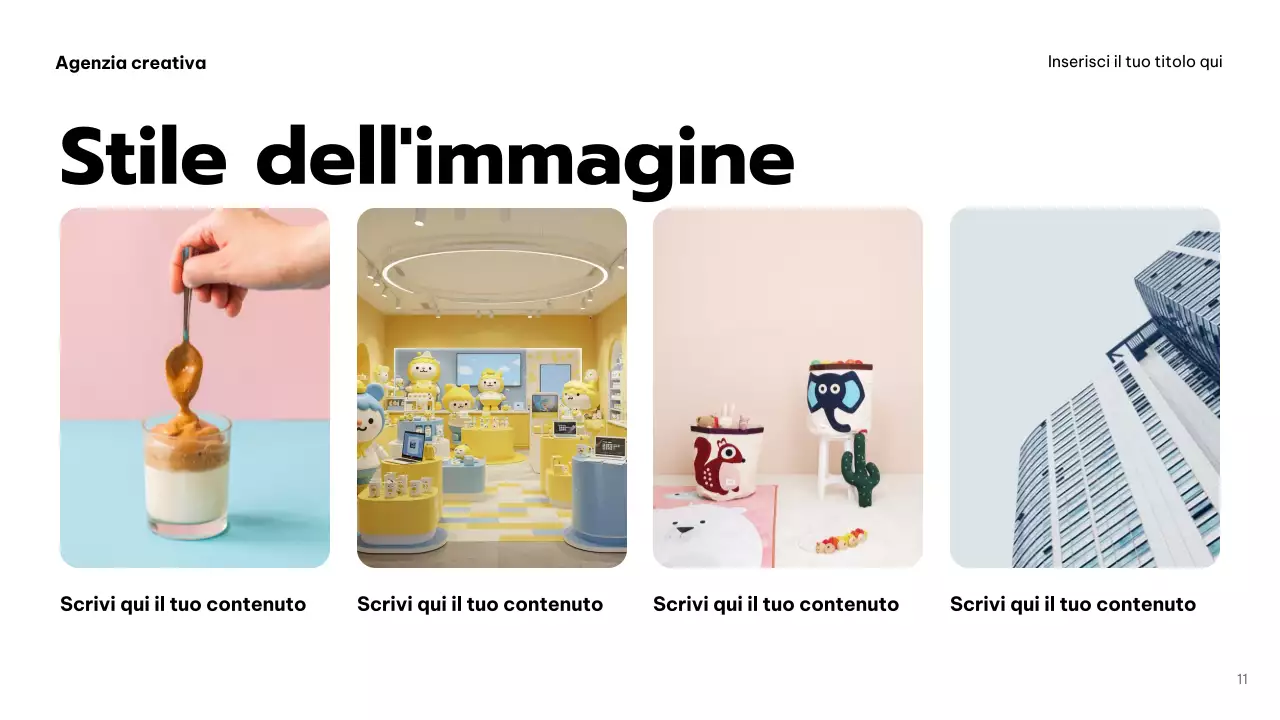 Promozione dell'agenzia Orange Bold