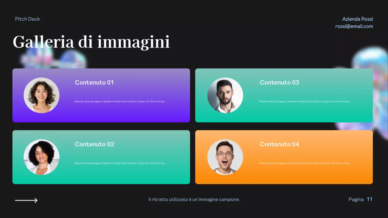 Documento sui media moderni Rainbow