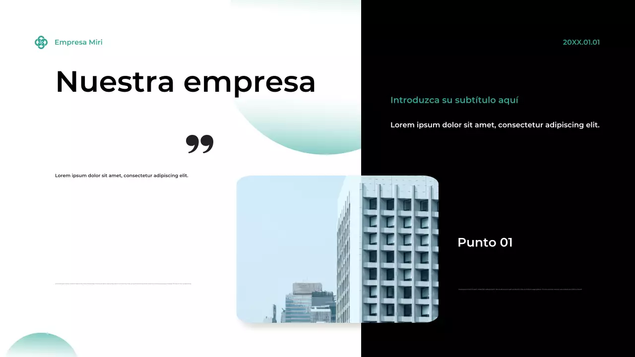 Anuncio de ciberseguridad Teal Modern