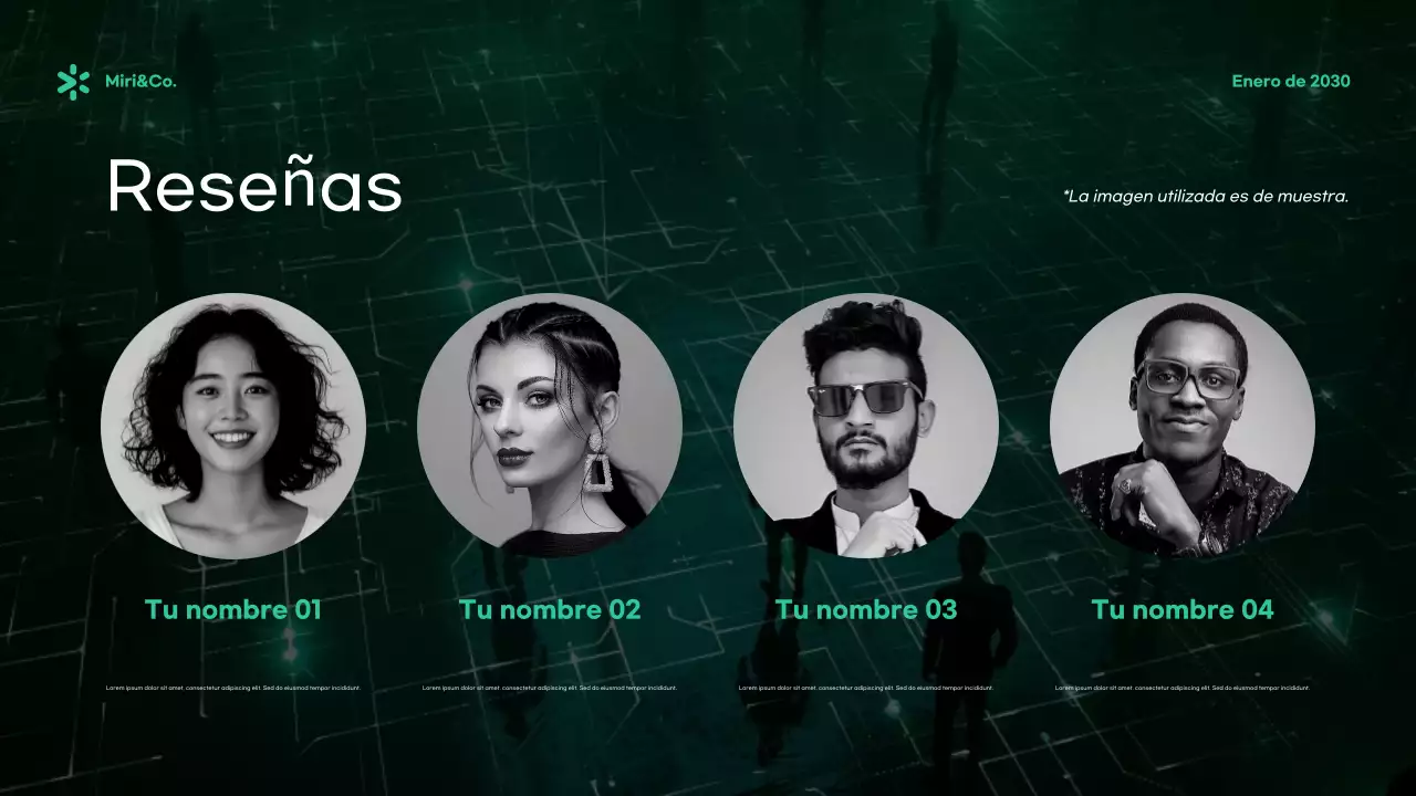 Anuncio verde sobre ciberseguridad moderna