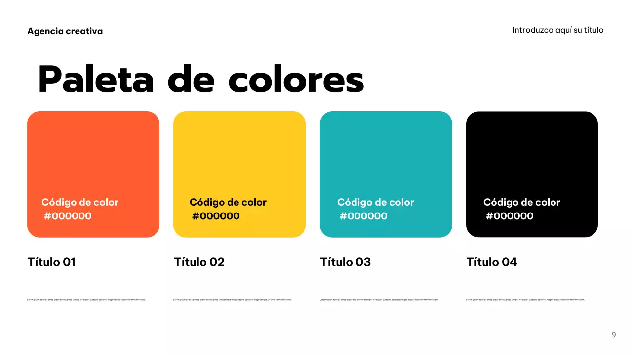 Promoción de la Agencia Orange Bold