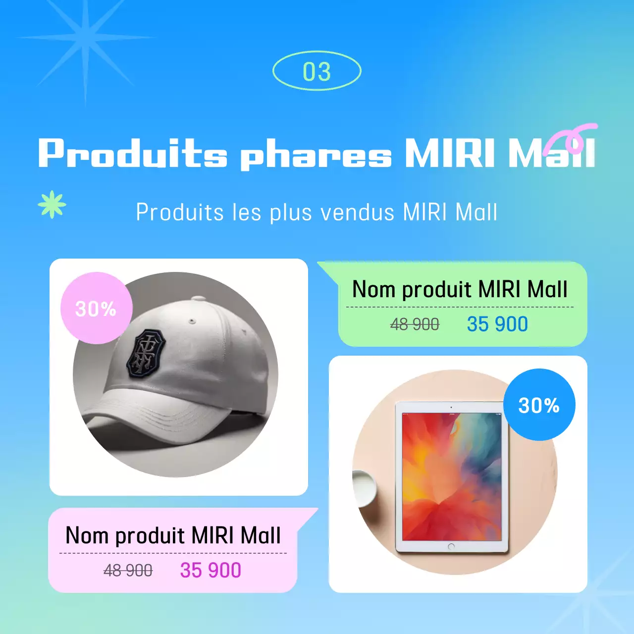 Exposition pop bleu clair pour la rentrée scolaire