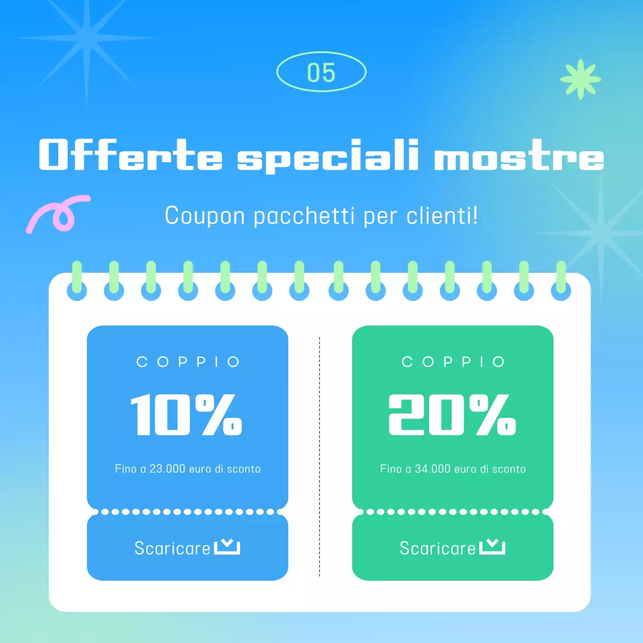 Mostra sul ritorno a scuola in azzurro pop