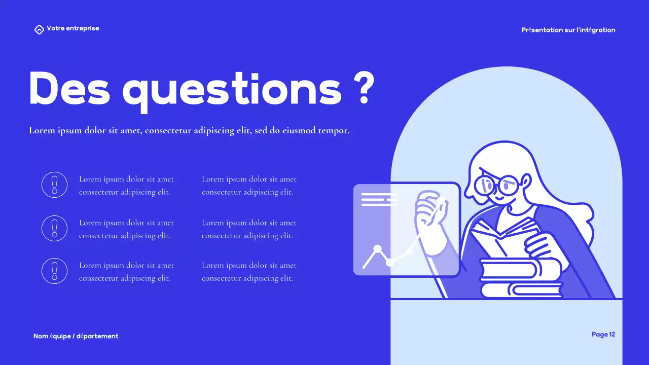 Présentation du guide d'onboarding de Blue Modern