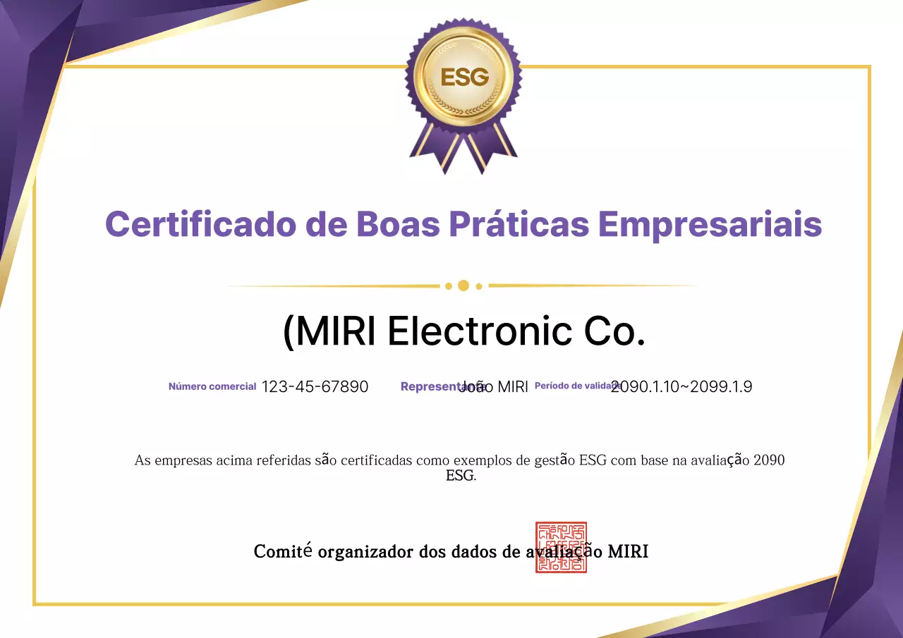 Listagem de certificados avançados Bora