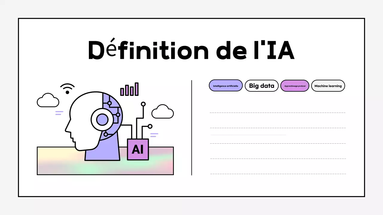 Matériel de formation à la cyber-anticipation en mauve