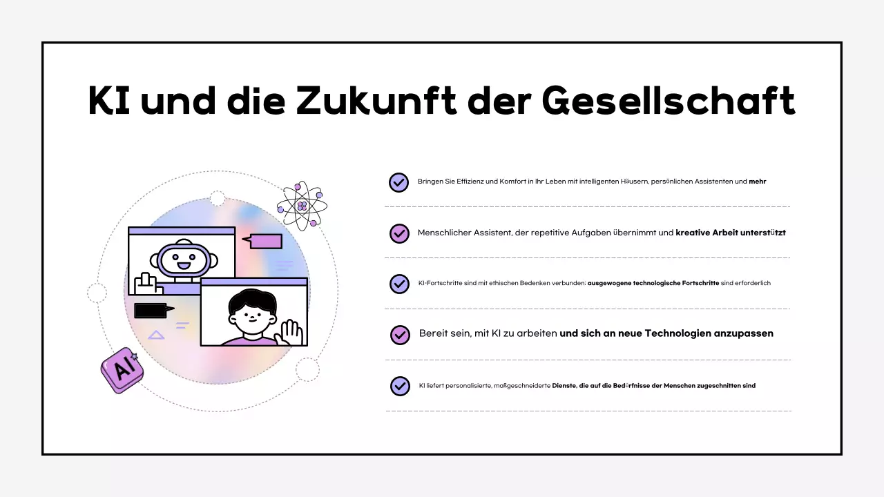 Cyber AI-Schulungsmaterial in Mauve
