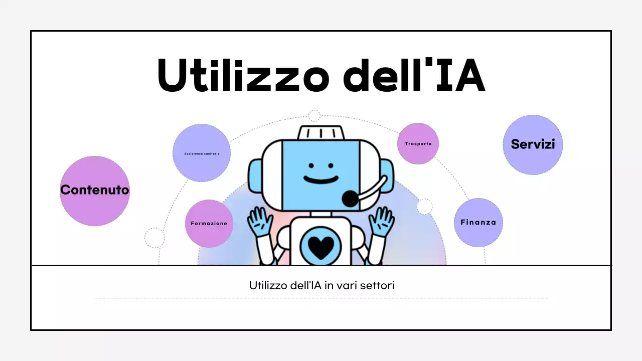 Materiale di formazione sulla Cyber AI in color malva