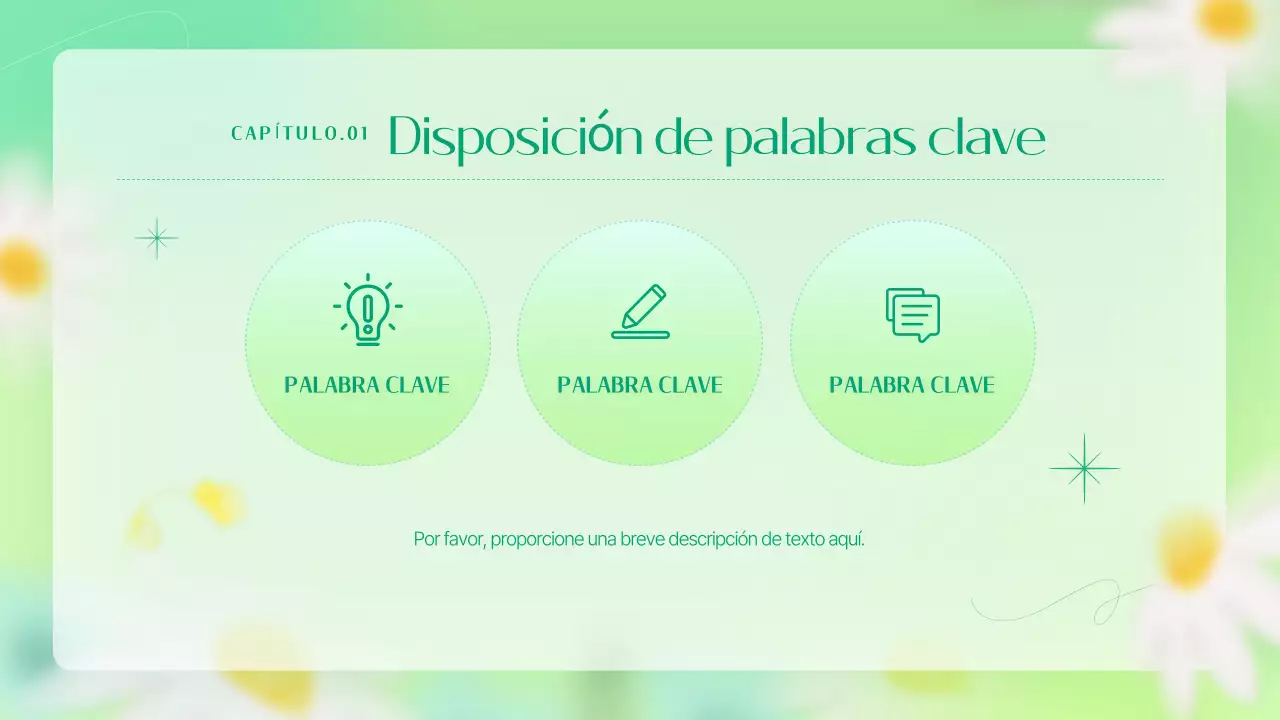 Un sencillo briefing de marketing floral en chartreuse