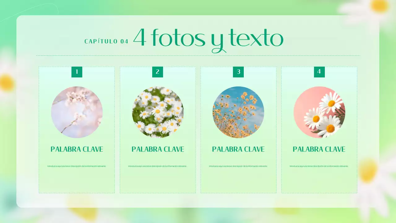 Un sencillo briefing de marketing floral en chartreuse