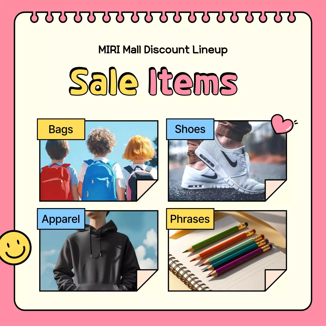 A light blue, cute sale