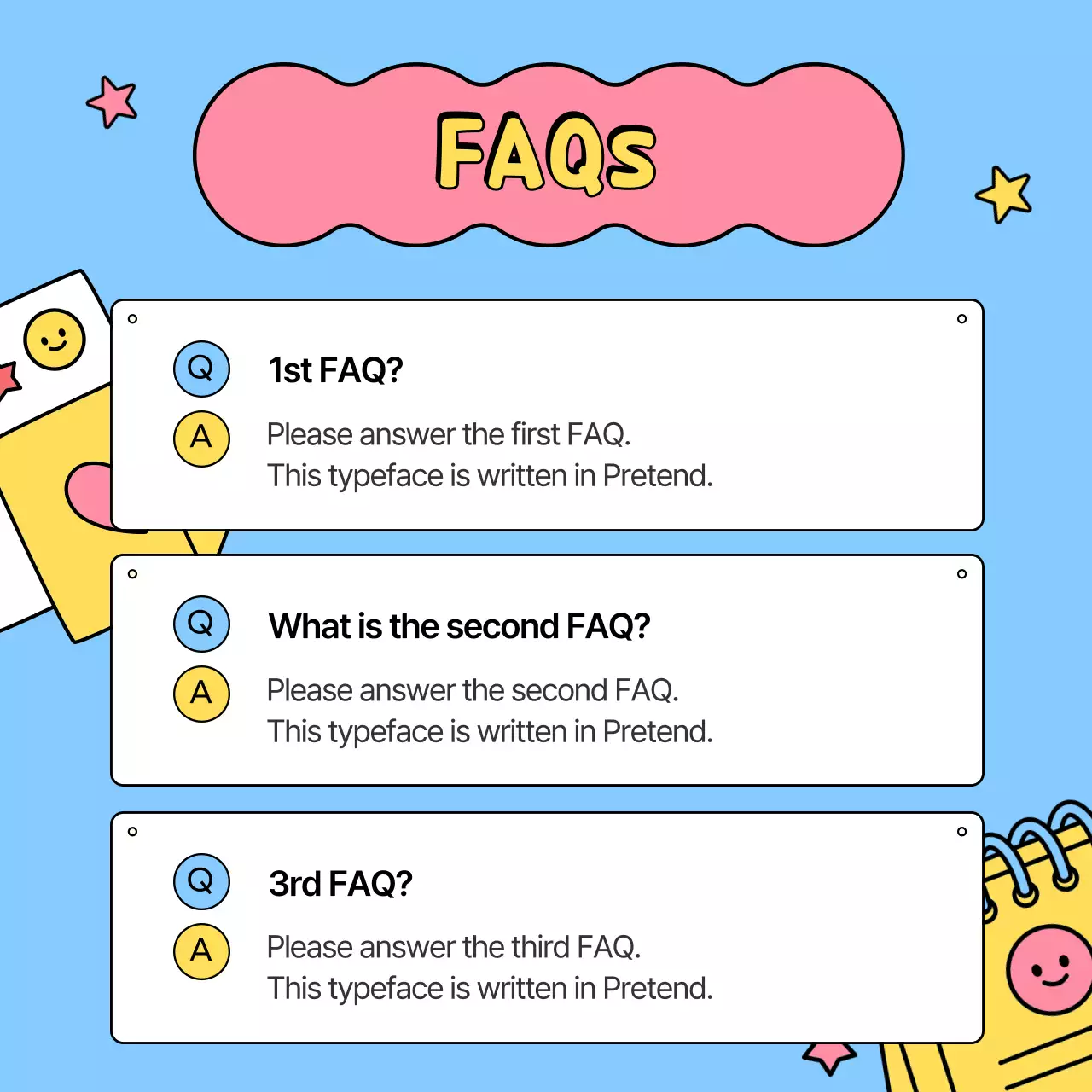 A light blue, cute sale