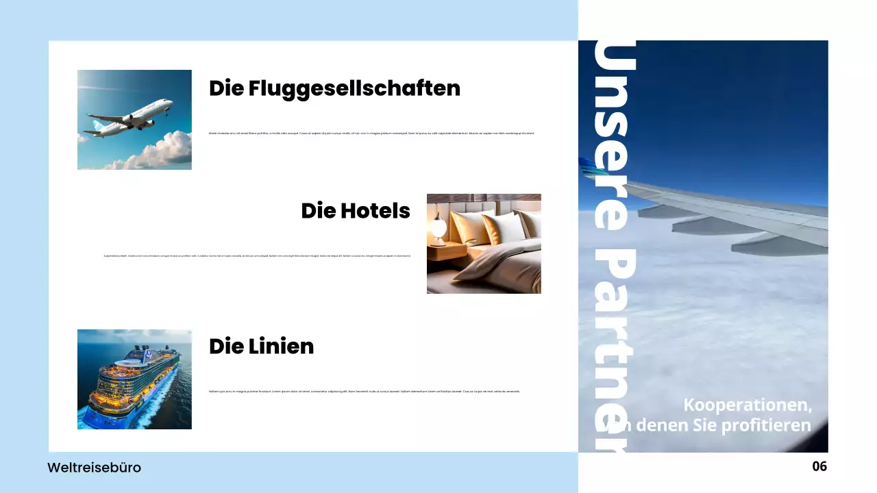 blue modern travel promotion