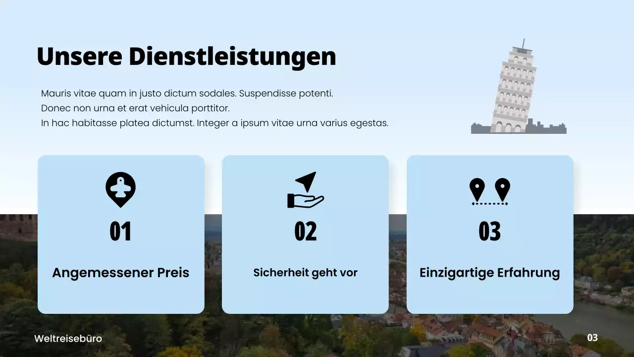 blue modern travel promotion