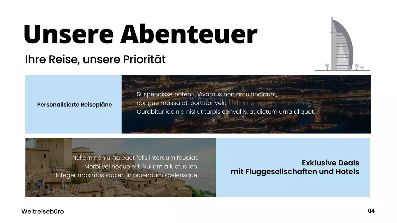 blue modern travel promotion